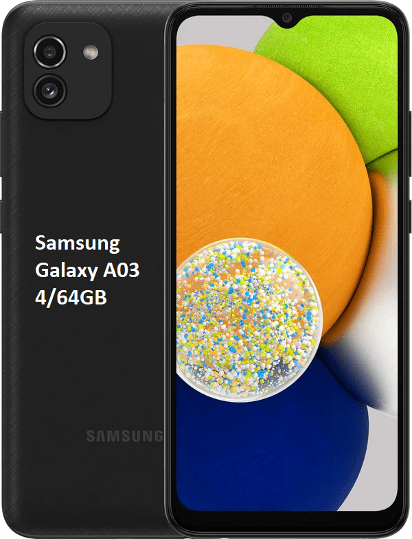 Explore the detailed specifications of Samsung Galaxy A03 4/64GB, including features, to make an informed purchase decision.